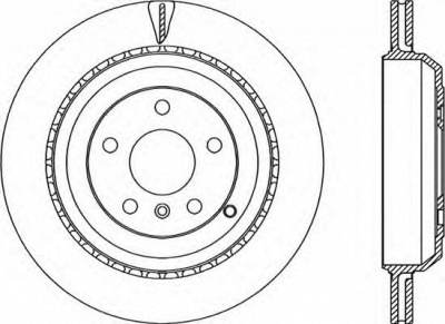 OPEN PARTS bdr229720 -  Тормозной диск